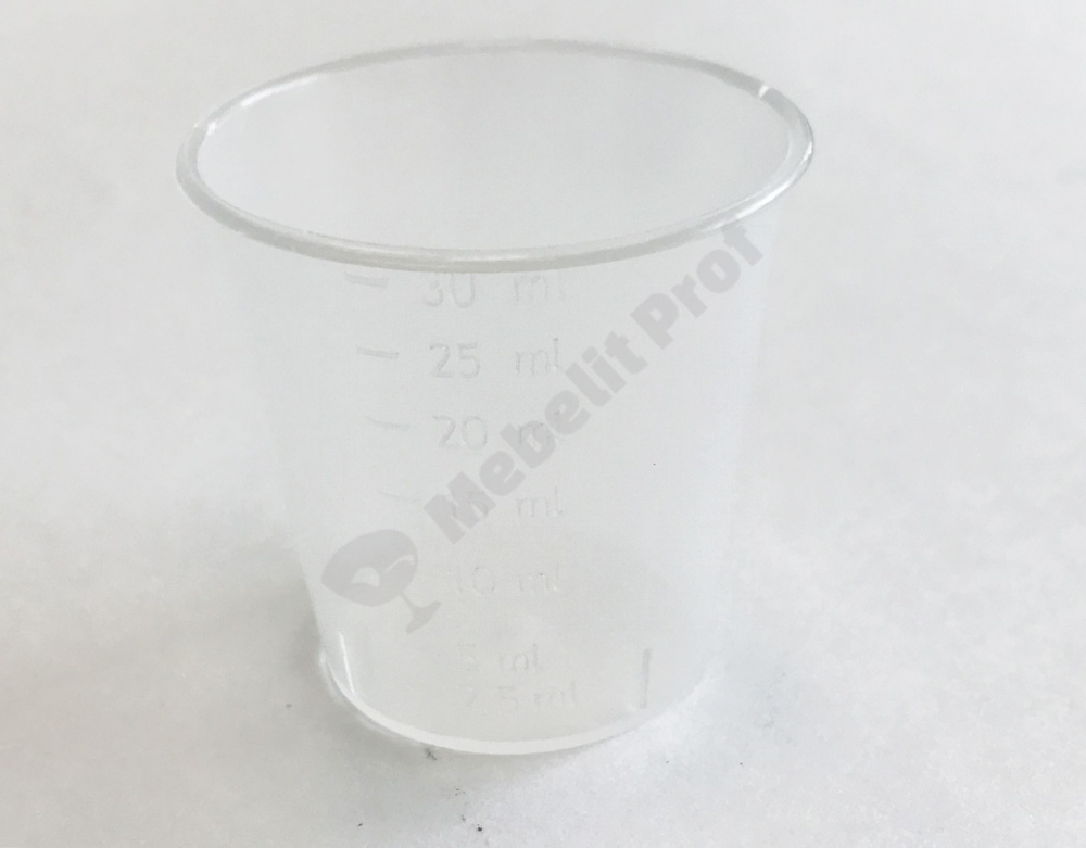 картинка Контейнер полимерный 30 мл (стаканчик мерный) от магазина Mebelit-Prof